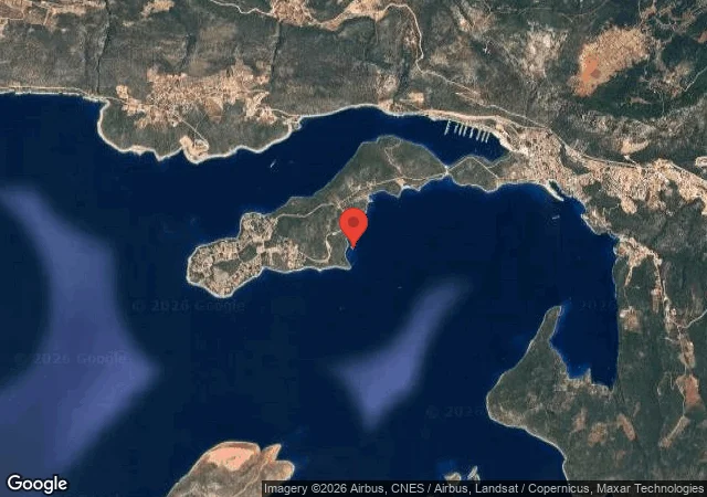 Dive site - Pigeon Island, Turkey