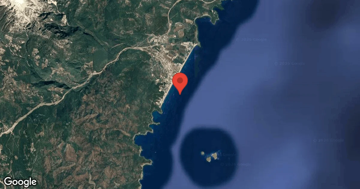 Dive site - Three Islands, Turkey