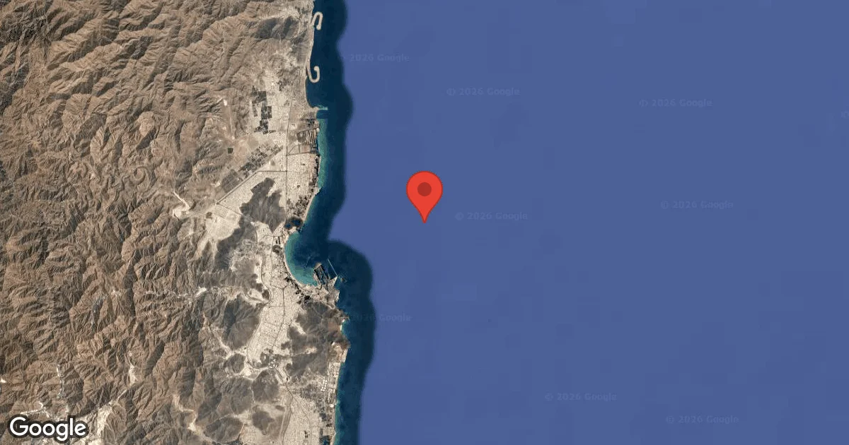 Dive site - Bluewater, United Arab Emirates
