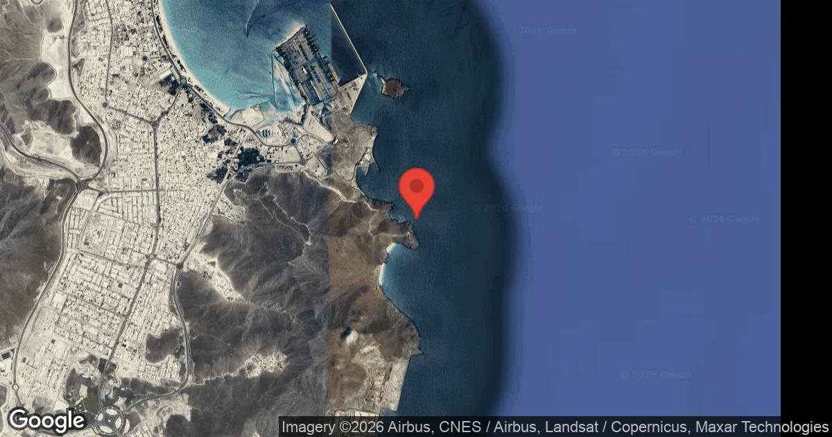 Dive site - Inchcape 2, United Arab Emirates