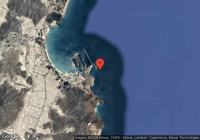 Dive site - Shark Island, United Arab Emirates