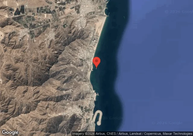 Dive site - Snoopy Island, United Arab Emirates