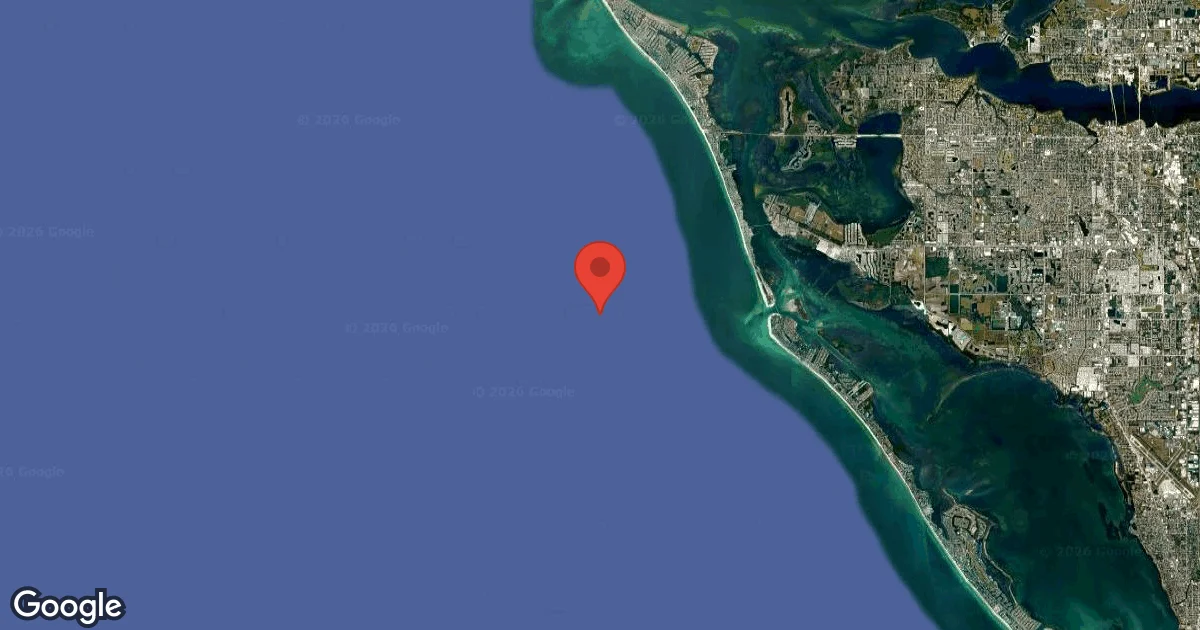 Dive site - 3 Mile South Reef, Site D, United States