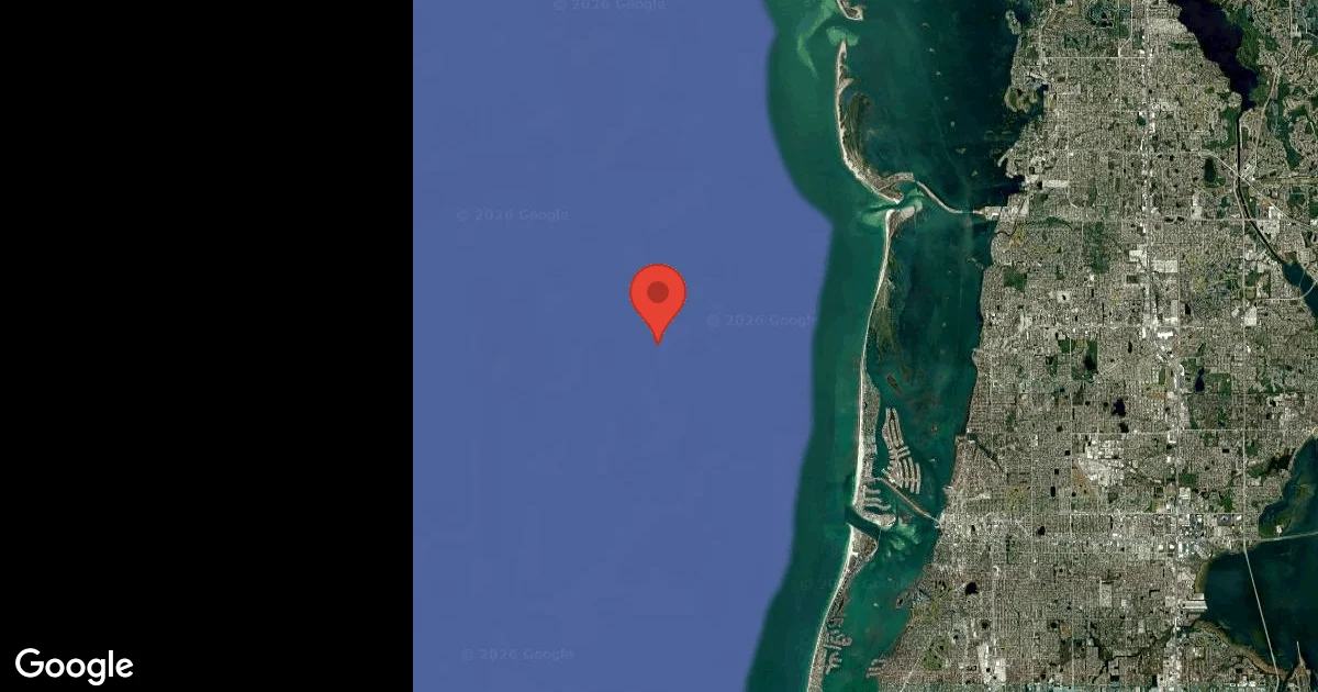 Dive site - Clearwater Reef Site M, United States
