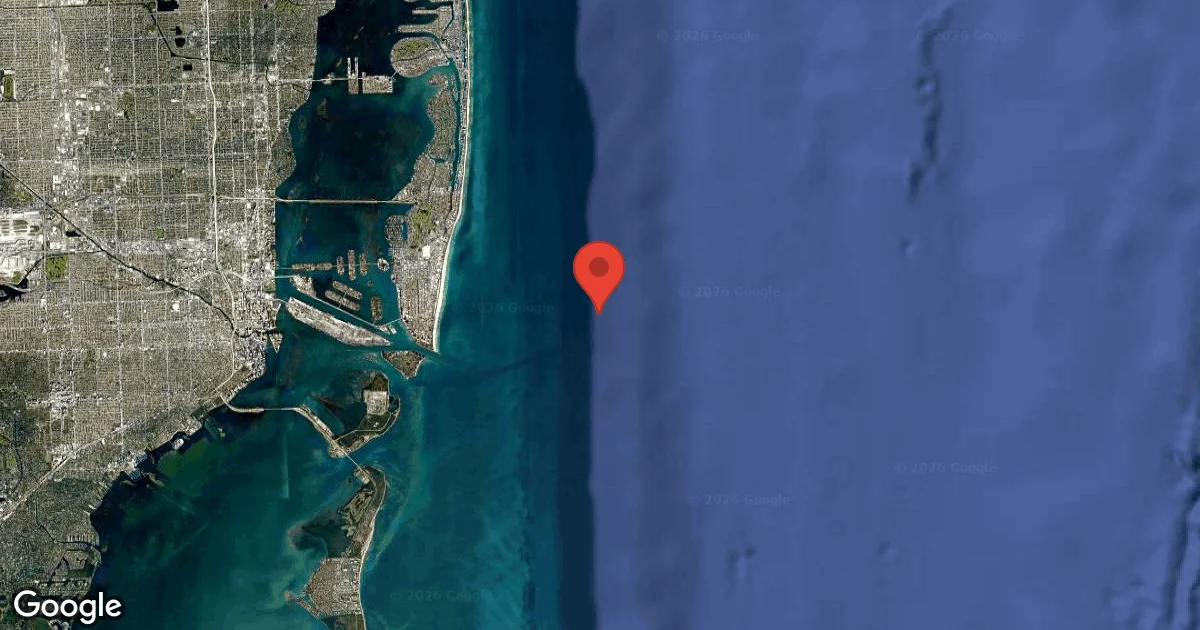Dive site - Cote Reef, United States