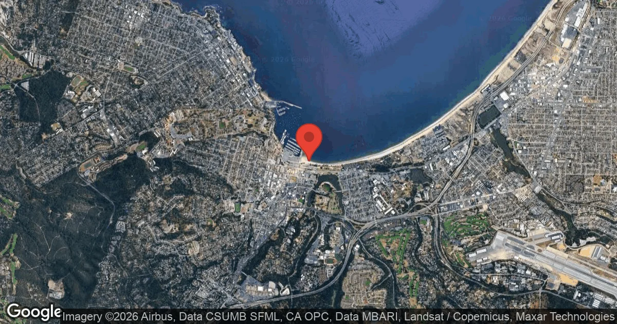 Dive site - Del Monte Beach, United States