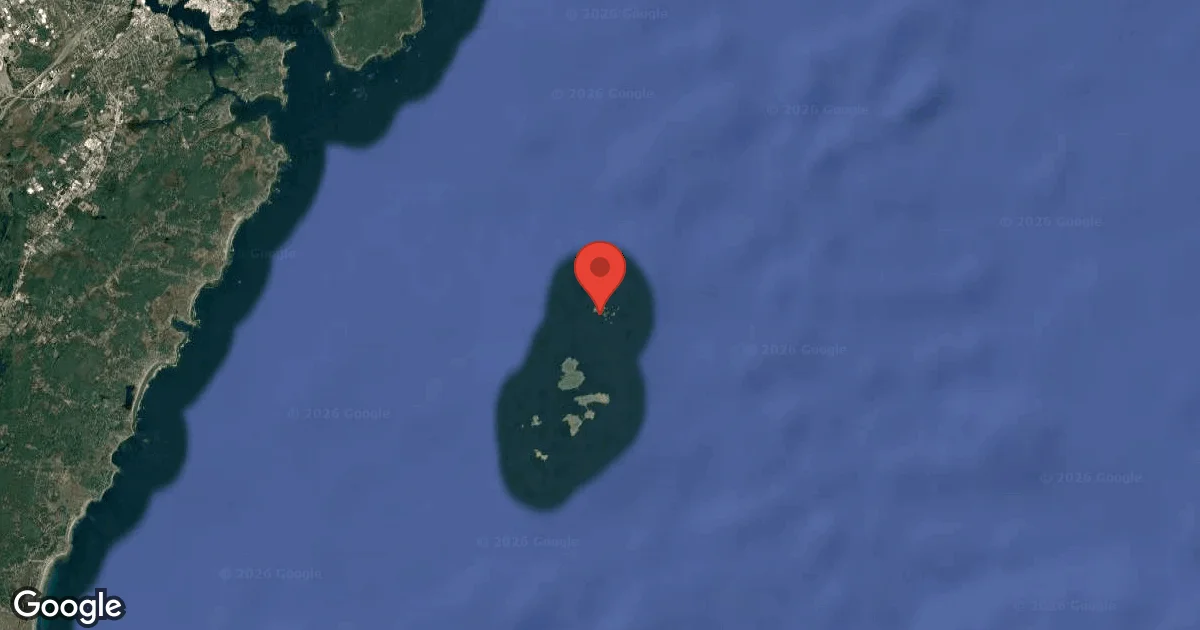 Dive site - Duck Island Isles of Shoals, United States
