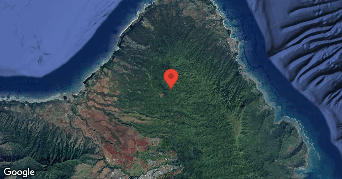 Dive site - Haleiwa Trench, United States