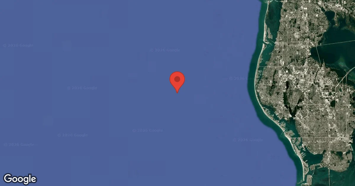 Dive site - Indian Shores Reef, United States