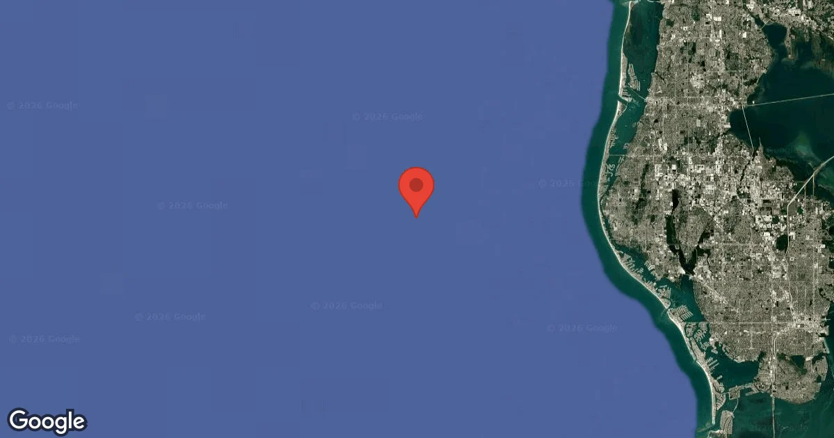 Dive site - Indian Shores Reef, United States