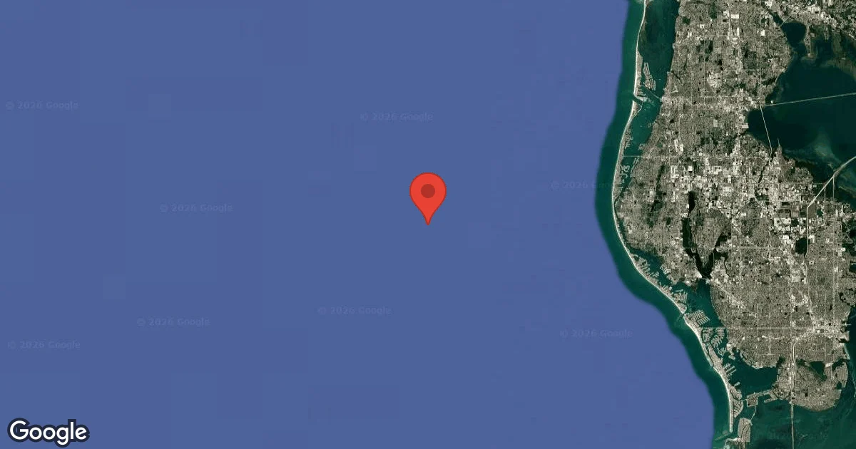 Dive site - Indian Shores Reef, United States