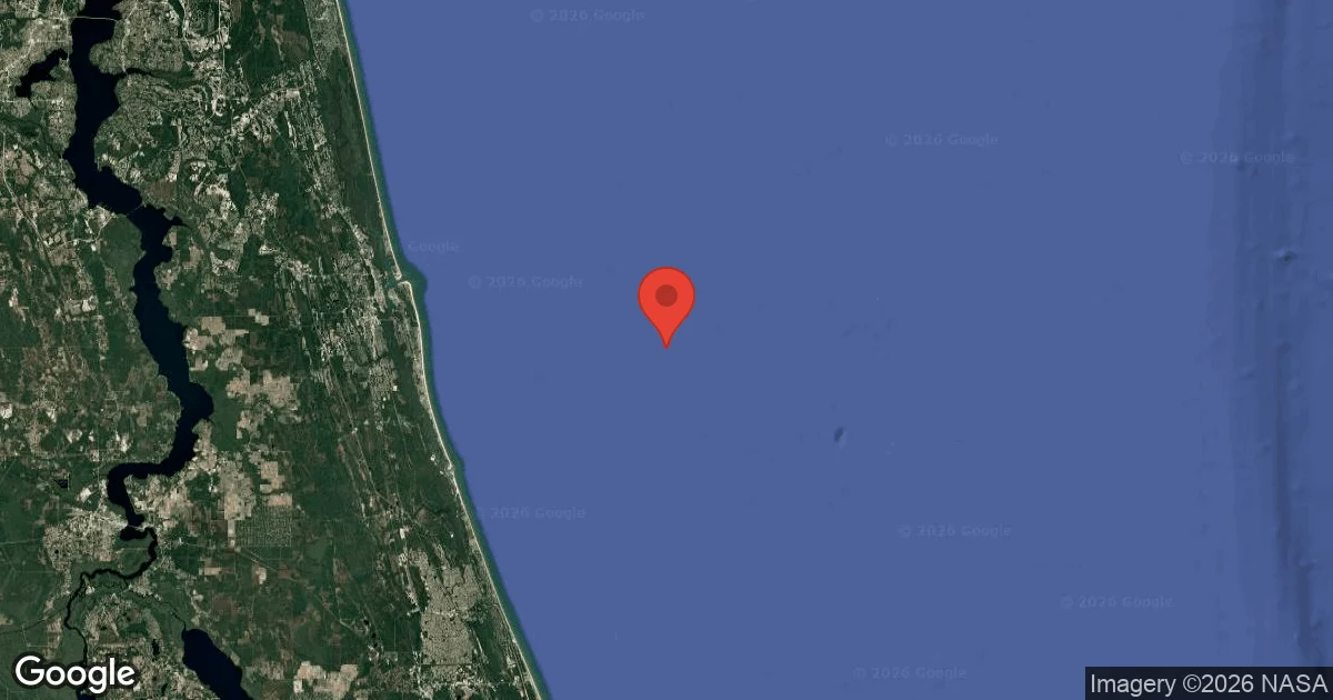 Dive site - Outer Plane Reef-Plane, United States