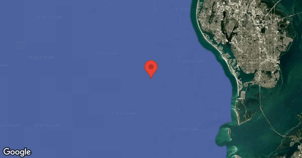 Dive site - Pinellas South Reef, SITE1, United States