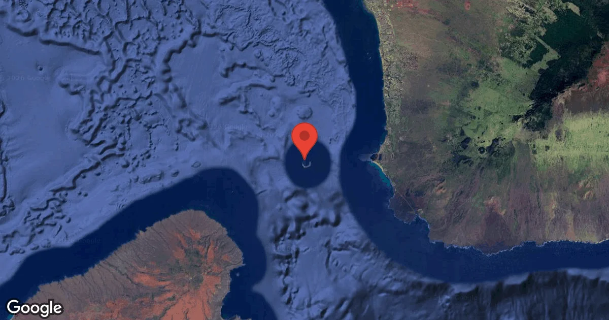 Dive site - Reefs End at Molokini Crater, United States