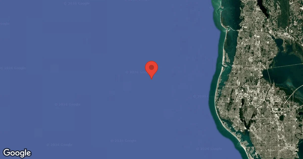 Dive site - Rube Allyn Reef, United States