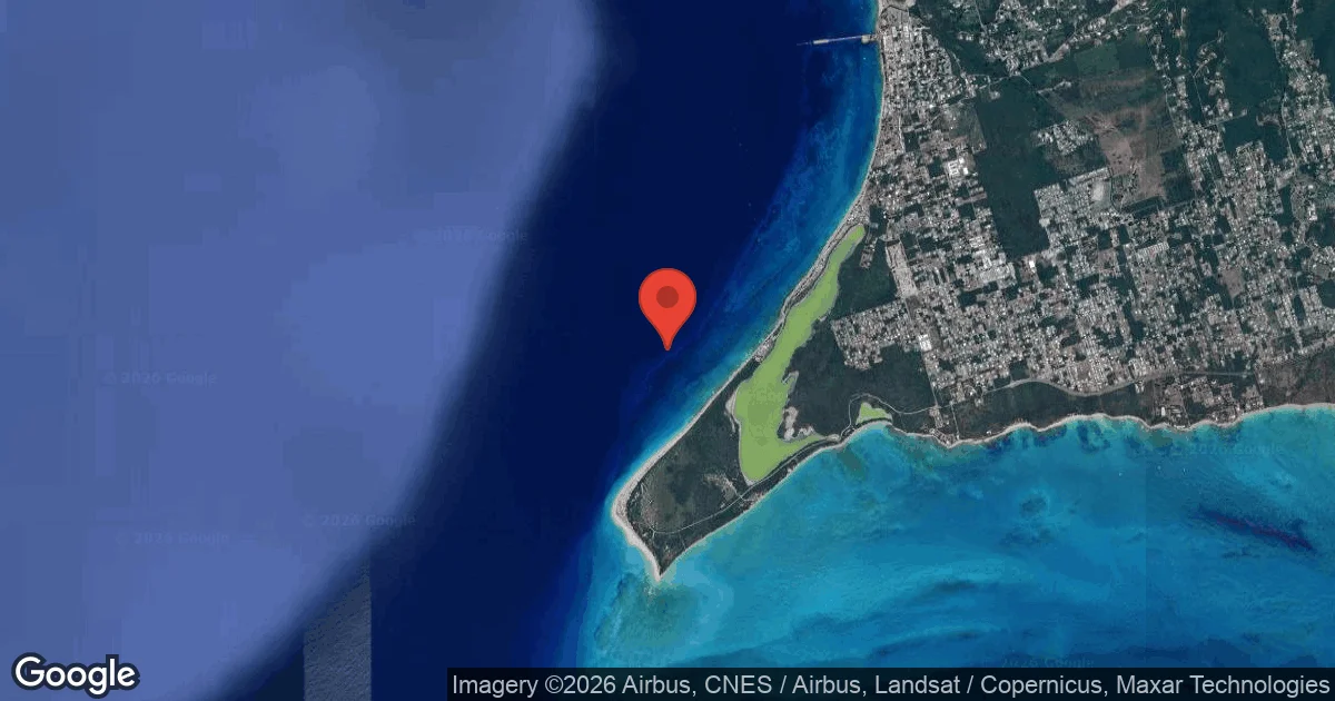 Dive site - Sandy Point, St Croix, United States