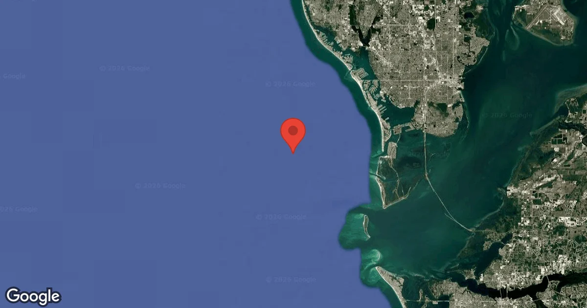 Dive site - St. Pete Beach Site, United States