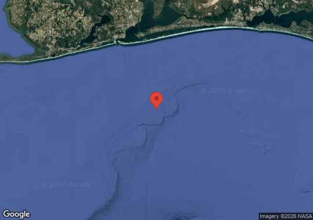 Dive site - Tenneco Platform, United States