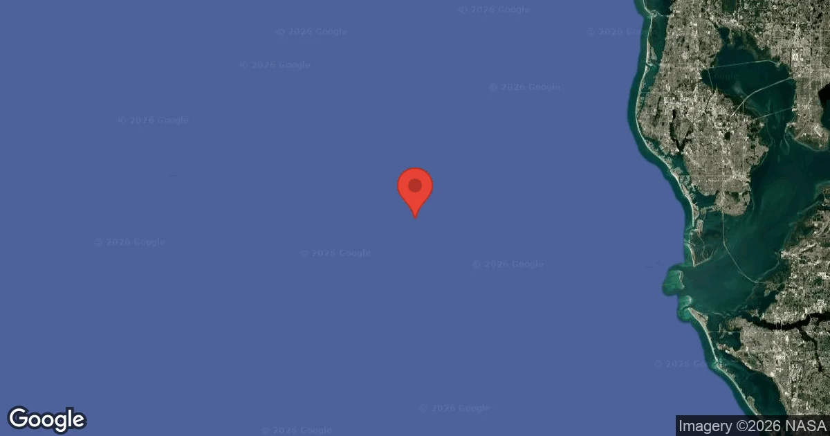 Dive site - Treasure Island II-Northeast Cluster, United States