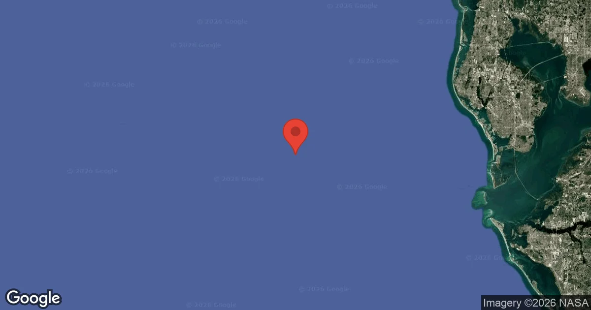Dive site - Treasure Island II-Southeast Cluster, United States