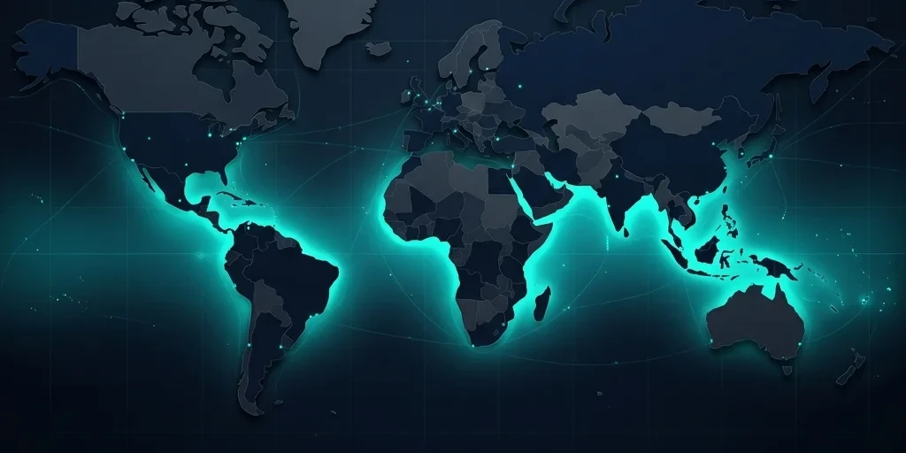 Map of best diving regions