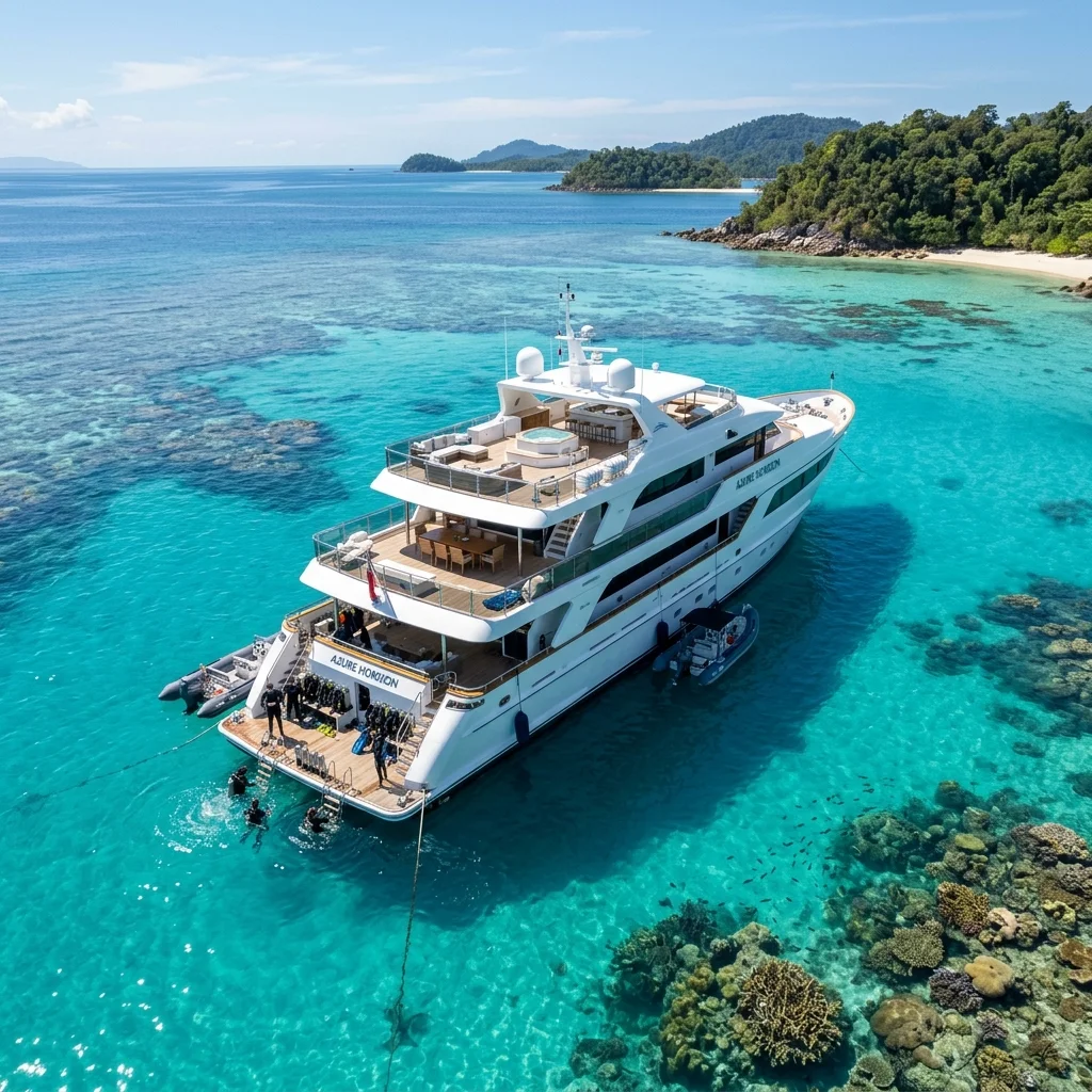 Luxury Liveaboard Yacht