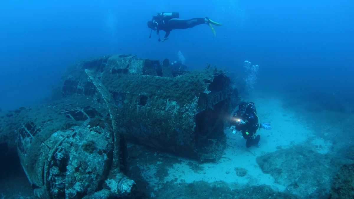 Wreck Diving in France