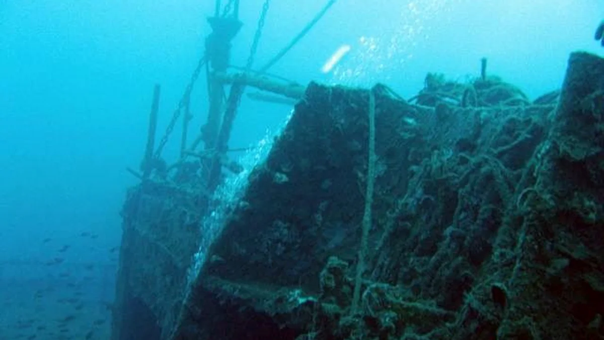 Wreck Diving in Italy