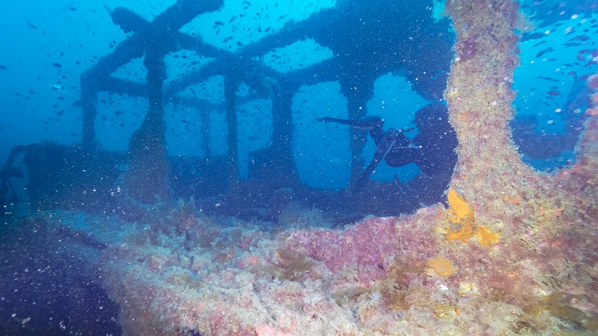 Wreck Diving in Spain